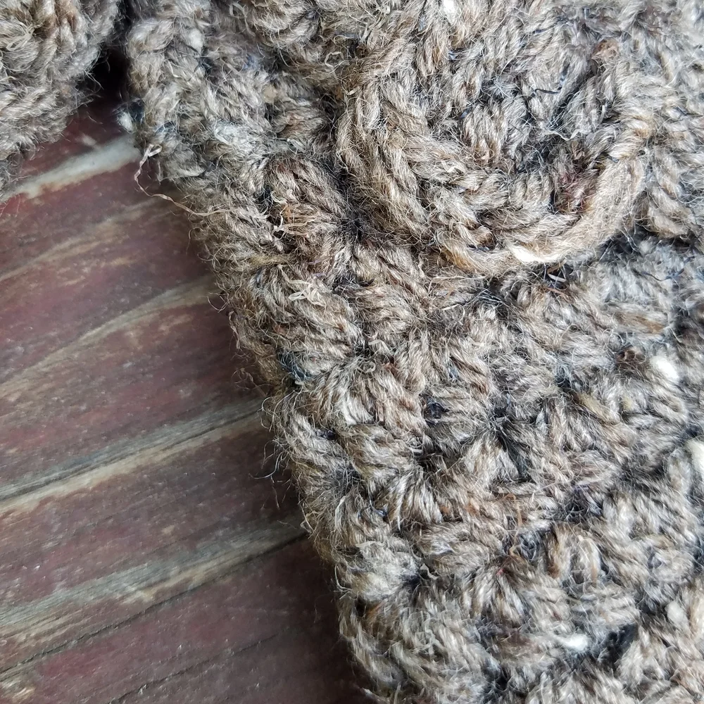 Handmade Hand Warmers - Brown and Speckled